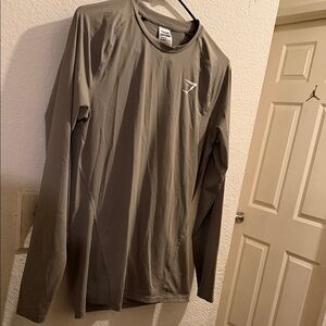 Gymshark Taupe Long Sleeve Tee